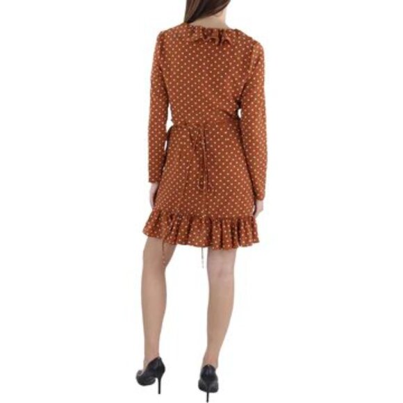 BCBGENERATION Women's Ruffled Mini Wrap Dress 14 NWT - Picture 2 of 6